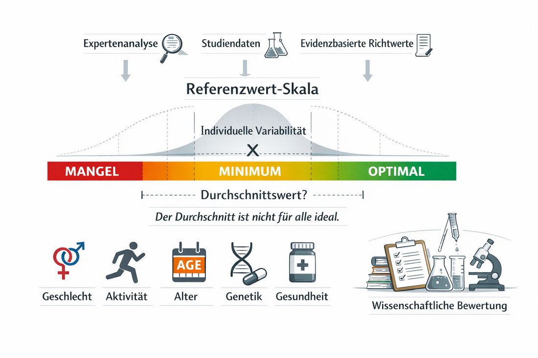 Empfohlene Tagesdosis (RDA/NRV): Was steckt dahinter?