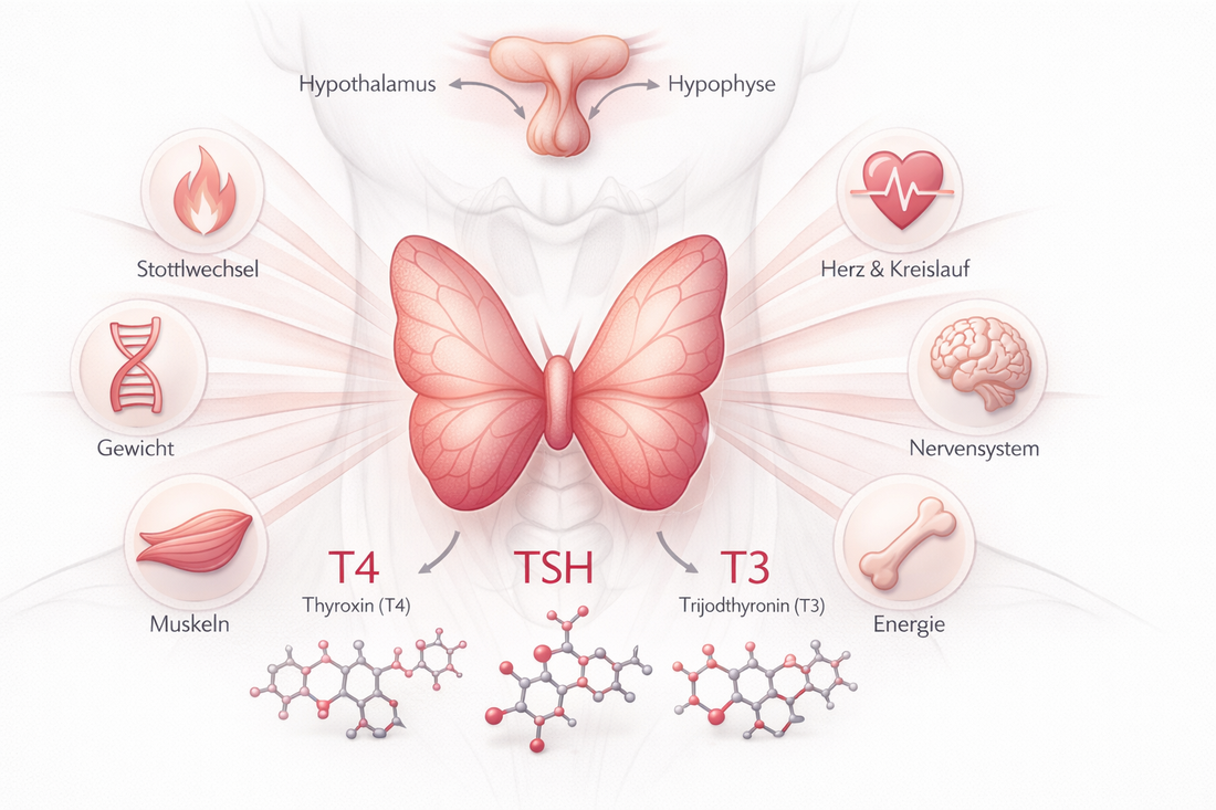 Die Schilddrüse: Anatomie, Hormone und Wirkung