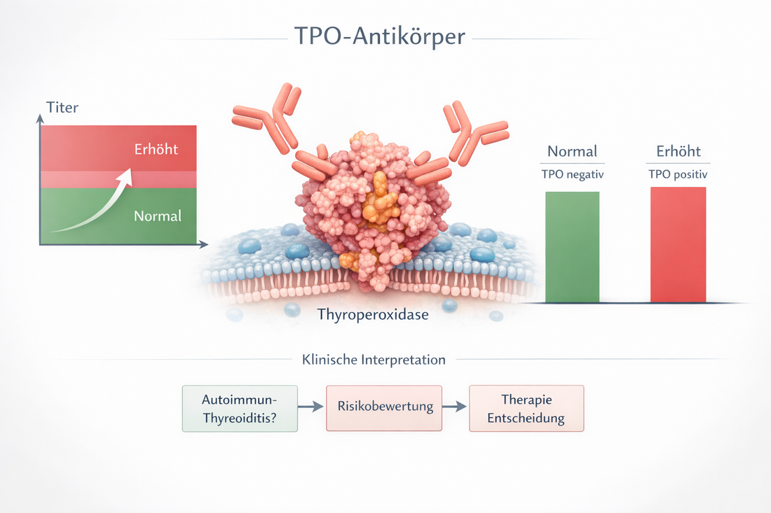 TPO-Antikoerper: Was der Laborwert aussagt und wie er einzuordnen ist