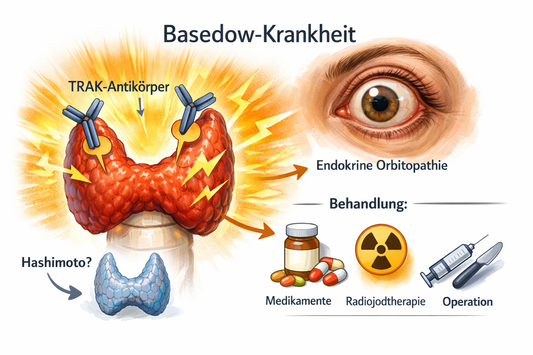Morbus Basedow: Krankheitsbild, Diagnostik und Standardtherapie
