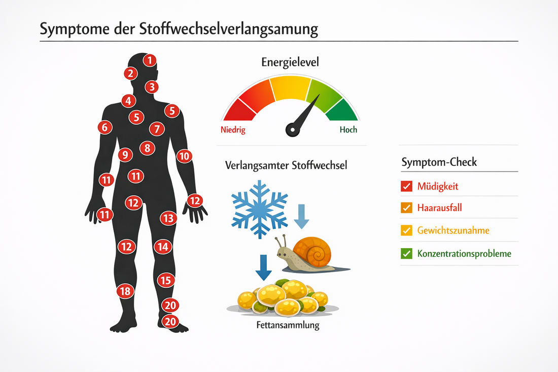 Schilddrüsenunterfunktion: 20 Symptome und Befunde im Überblick