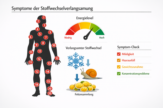 Schilddrüsenunterfunktion: 20 Symptome und Befunde im Überblick