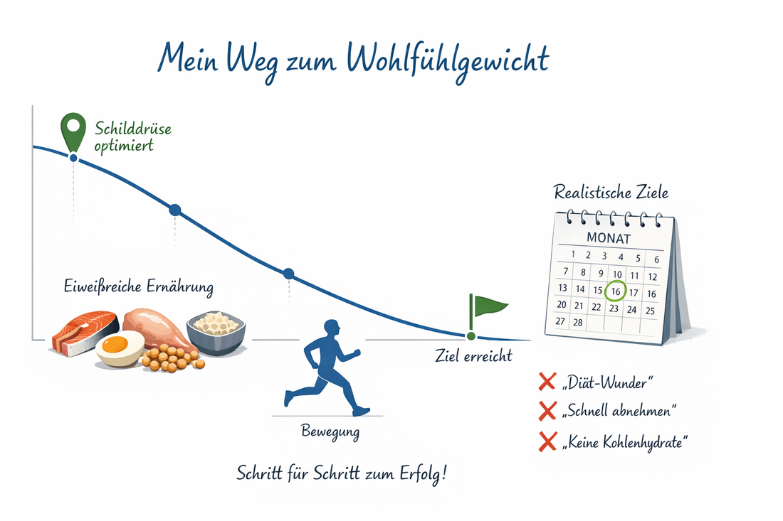 Hypothyreose und Körpergewicht: physiologische Zusammenhänge und Studienlage
