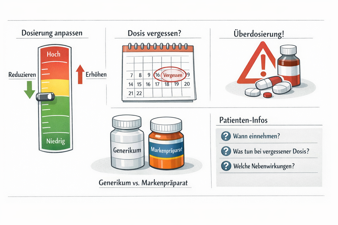 Levothyroxin: Faktoren der Dosis-Steuerung und Verlaufskontrolle