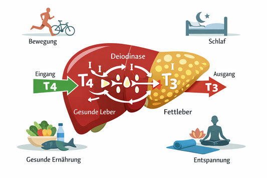 Die Rolle der Leber im T4-T3-Stoffwechsel