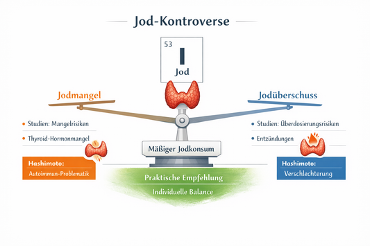 Jod und Hashimoto-Thyreoiditis: Physiologie, Studienlage und Referenzwerte