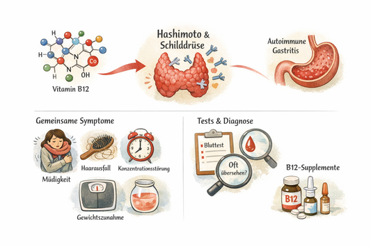 Vitamin B12 und Hashimoto-Thyreoiditis: Komorbidität, Diagnostik und Studienlage