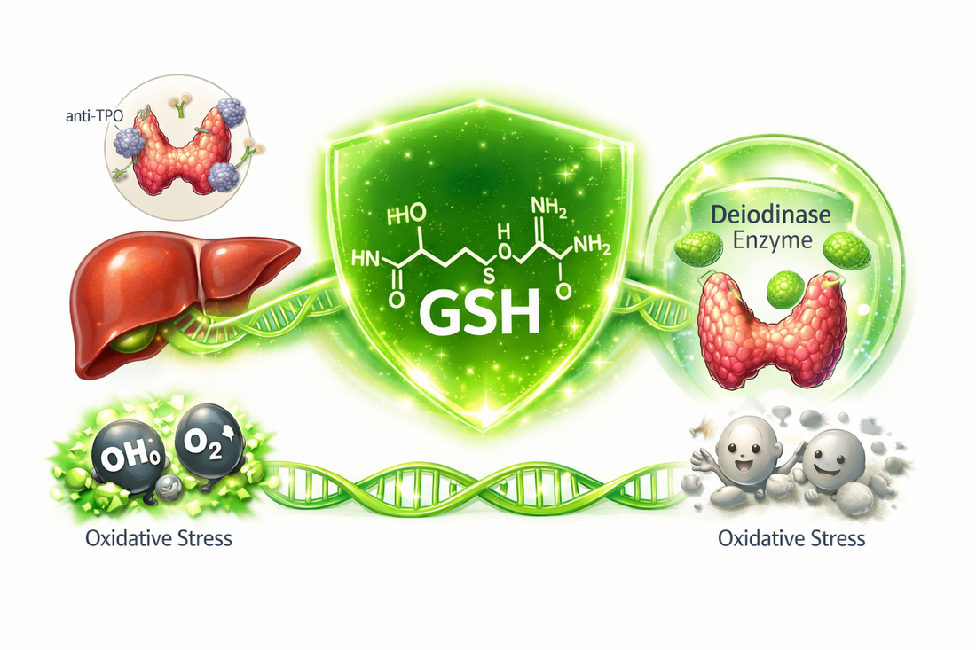Glutathion und die Schilddrüse: Biochemie, Studienlage und offene Fragen