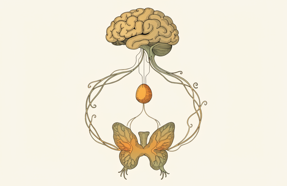 Der Hormonregelkreis der Schilddrüse: Hypothalamus, Hypophyse, negative Rückkopplung