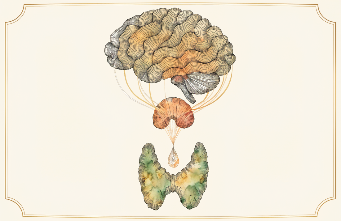 Stress und Schilddrüse: HPA-Achse, Cortisol und periphere Hormonkonversion