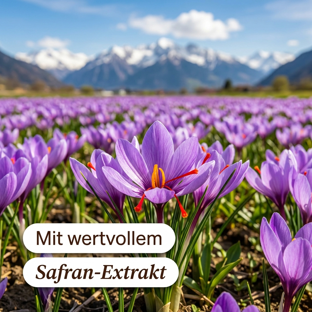 Mit wertvollem Safran-Extrakt