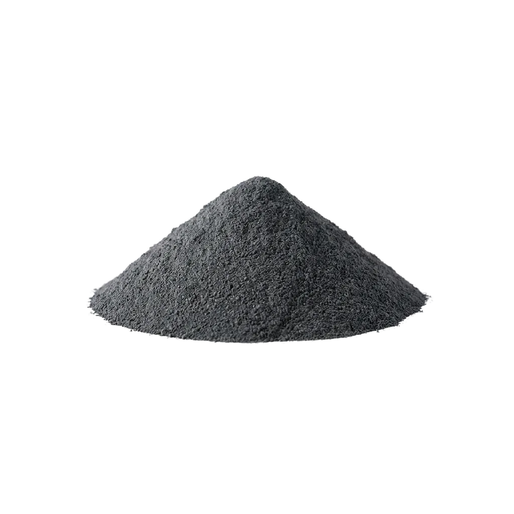 Selen — dunkelgraues Pulver als L-Selenomethionin